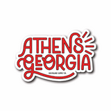 Athens Georgia Speckle Sticker