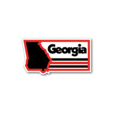 State of Georgia Patch Sticker