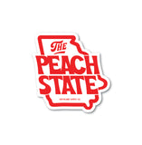 The Peach State Sticker
