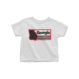 Toddler State of Georgia Patch Tee